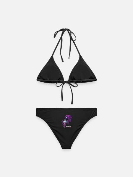 Monster Mush – Kostenloses Eis (T-Shirt) - Frauen Bikini - Schwarz
