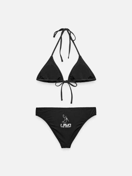 I run the court - Basketball - Frauen Bikini - Schwarz