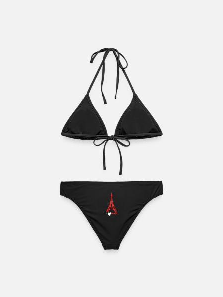 Ich liebe Italien - Frauen Bikini - Schwarz