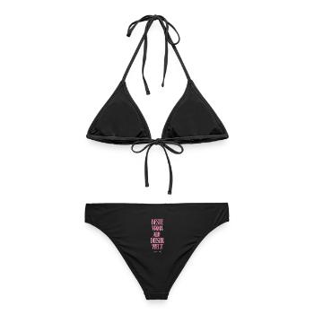 Beste Mama Auf Dieser Welt - Frauen Bikini - Schwarz - Hinten - AI Model Female 172 light (172cm)