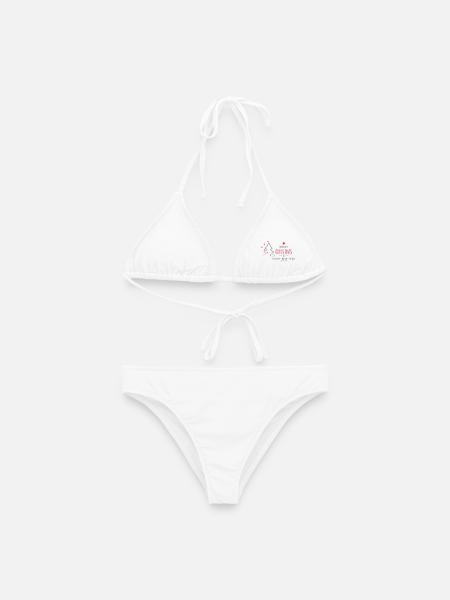 Weihnachten - Frauen Bikini - Weiß