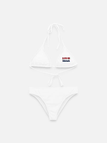 Max 33 für alle Rennfans * - Frauen Bikini - Weiß