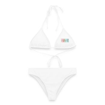 Trainerin Basketball Basketballtrainerin Geschenk - Frauen Bikini - Weiß - Vorne - AI Model Female 172 dark (172cm)