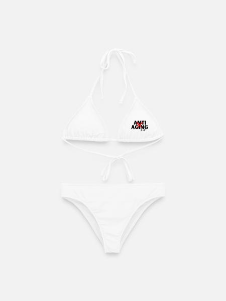 Anti Aging is out, Proving ist die Devise - Frauen Bikini - Weiß