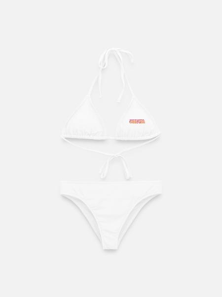Bark More, Worry Less - Frauen Bikini - Weiß