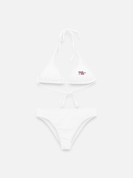 Fehler sind Trainingspartner – Mindset Shirt - Frauen Bikini - Weiß