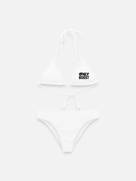 Only Boost Turbo - Frauen Bikini - Weiß