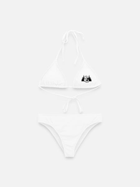 Absolute black, where it all begins - Women's Bikini - white