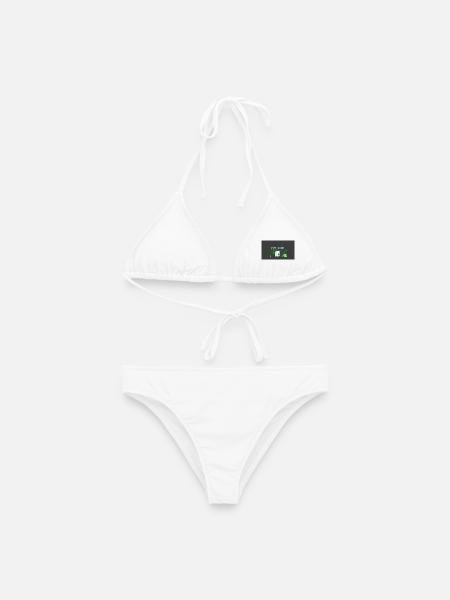 System Escape - Frauen Bikini - Weiß