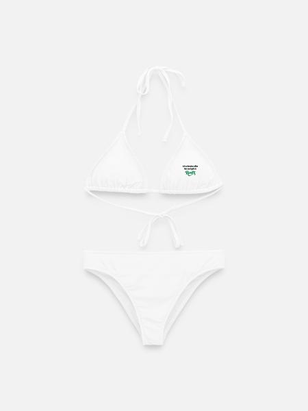 Lustige Geschenke für Rentner - Frauen Bikini - Weiß