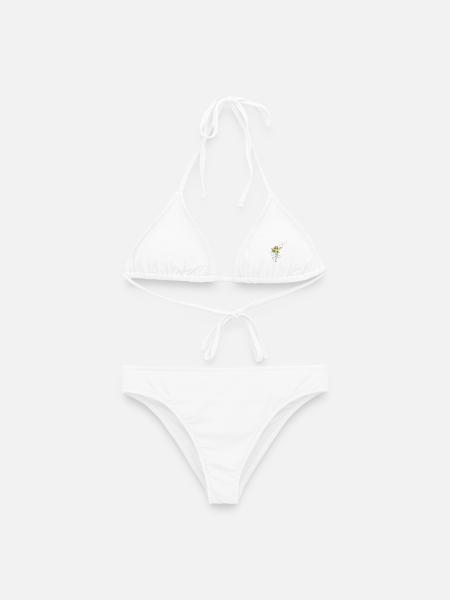 Musik - Frauen Bikini - Weiß