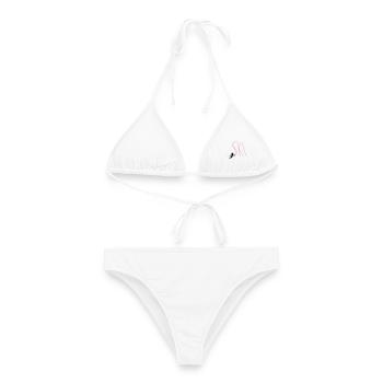 Ski - Bikini femme - blanc - Devant - AI Model Female 172 dark (172cm)