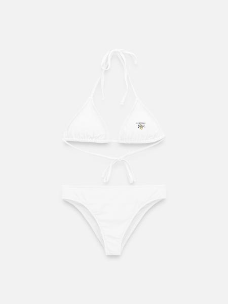 hustle hard bees - Women's Bikini - white
