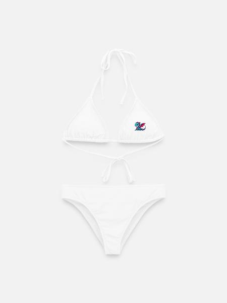 Drache - Frauen Bikini - Weiß