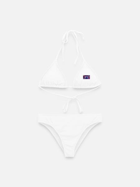 Tanzsaal - Frauen Bikini - Weiß