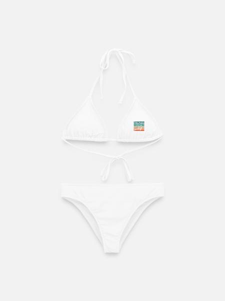 Fachabitur Fachabi 2026 geschafft Schulabschluss - Frauen Bikini - Weiß