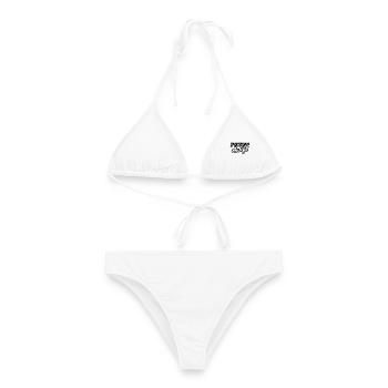 Sportgruppe Antifa - Antifaschistische Kleidung - Bikini femme - blanc - Devant - AI Model Female 172 dark (172cm)