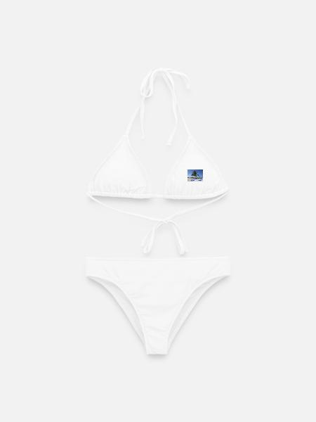 Freiheit - Frauen Bikini - Weiß