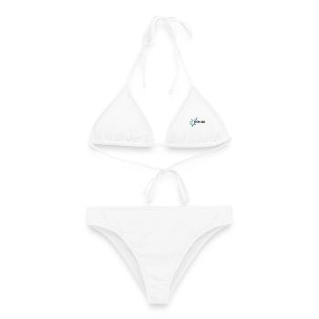 Irresponsable - Bikini femme - blanc - Devant - AI Model Female 172 dark (172cm)