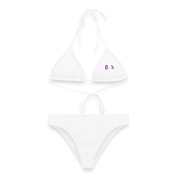 Bon - Bikini femme - blanc - Devant - AI Model Female 172 dark (172cm)