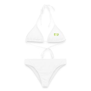 1991 - Bikini femme - blanc - Devant - AI Model Female 172 dark (172cm)