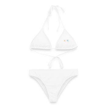 Chemielehrer Chemie Chemiker - Frauen Bikini - Weiß - Vorne - AI Model Female 172 dark (172cm)
