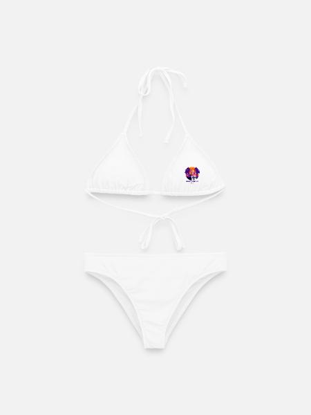 Sunset Beach Club - Los Angeles - Frauen Bikini - Weiß