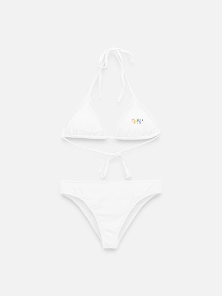 LGBTQ Ally Pride - Frauen Bikini - Weiß