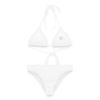 Lehrerin Substantiv Influencerin Schule Geschenk - Frauen Bikini - Weiß - Vorne - AI Model Female 172 dark (172cm)