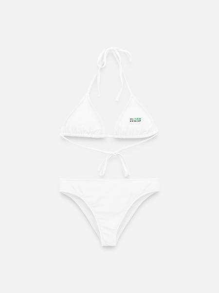 ich: SUDO und du so? Linux Programmierer - dunkel - Frauen Bikini - Weiß