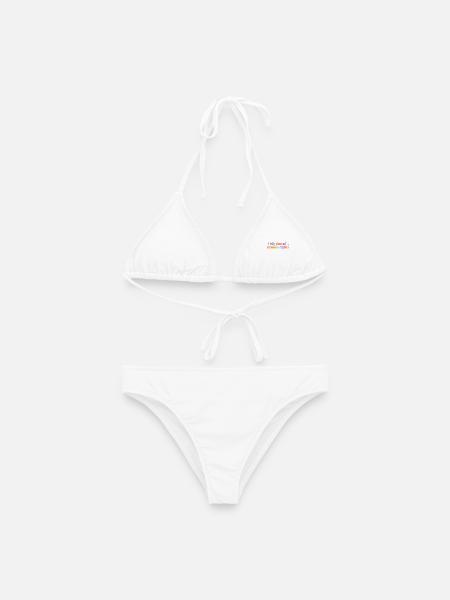 Großer Fan von Menschenrechten - Frauen Bikini - Weiß