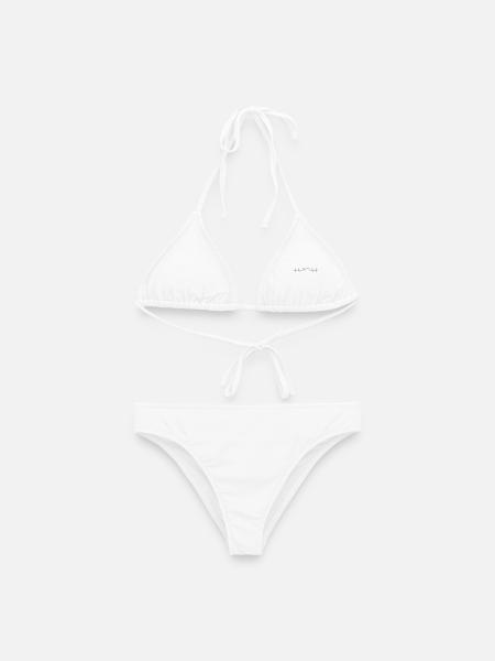 Motorrad - Frauen Bikini - Weiß