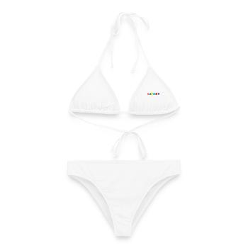 GELIEBTE. MEISTER. LEHRER. SCHULE - Frauen Bikini - Weiß - Vorne - AI Model Female 172 dark (172cm)