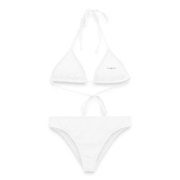 Die Art und Weise. Die Wahrheit. Das Leben. - Frauen Bikini - Weiß - Vorne - AI Model Female 172 dark (172cm)