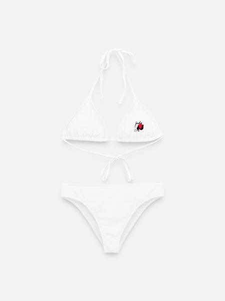 Judo - Frauen Bikini - Weiß