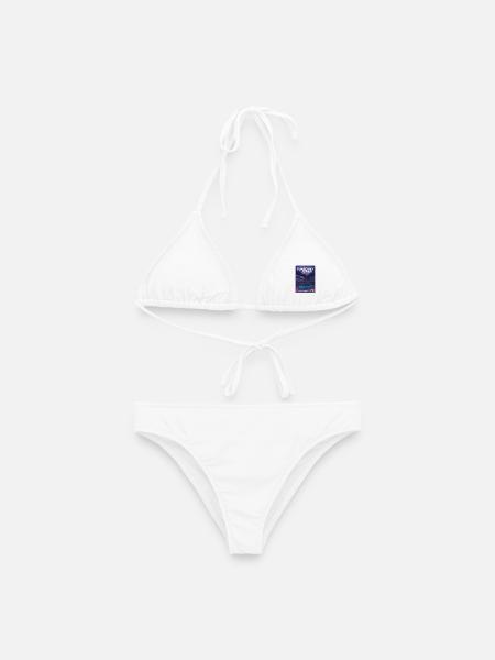 Tuned in Japan Neon JDM Cover - Frauen Bikini - Weiß
