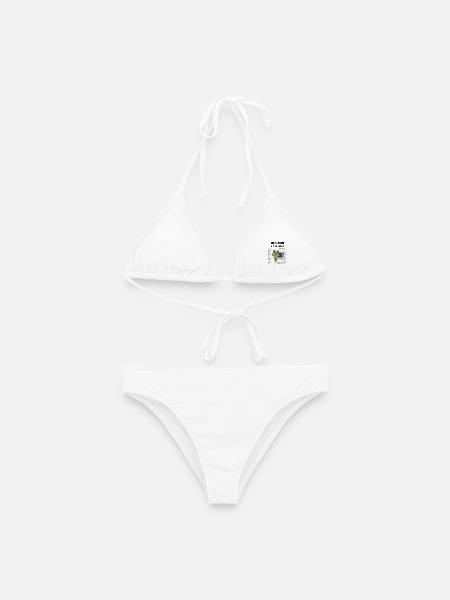 Wie man ein Mathe-Mensch wird - Frauen Bikini - Weiß