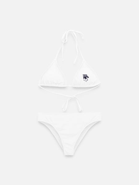 Demon Vibes – Dunkel & Mystisch - Frauen Bikini - Weiß