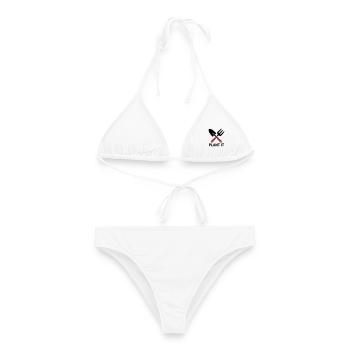 Garden Tool Plant It Logo - Women's Bikini - white - Front - AI Model Female 172 dark (172cm)