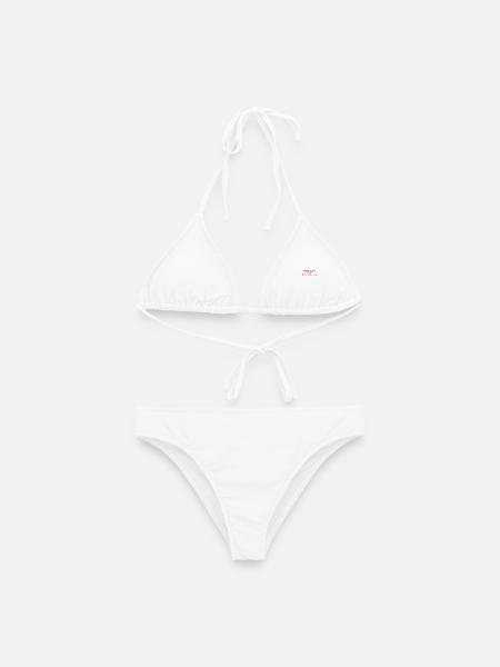 Kreativer Heiratsantrag - Frauen Bikini - Weiß