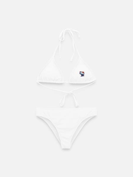 Tokay-Geckos Tokay-Gecko - Frauen Bikini - Weiß