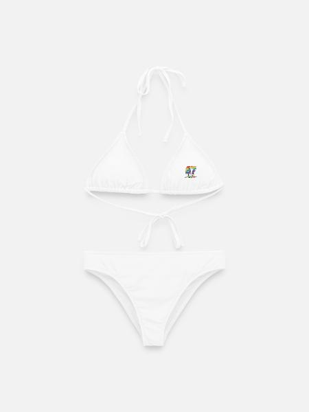 Rainbow 67 Meme-Feier - Frauen Bikini - Weiß