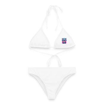 Koala - Frauen Bikini - Weiß - Vorne - AI Model Female 172 dark (172cm)