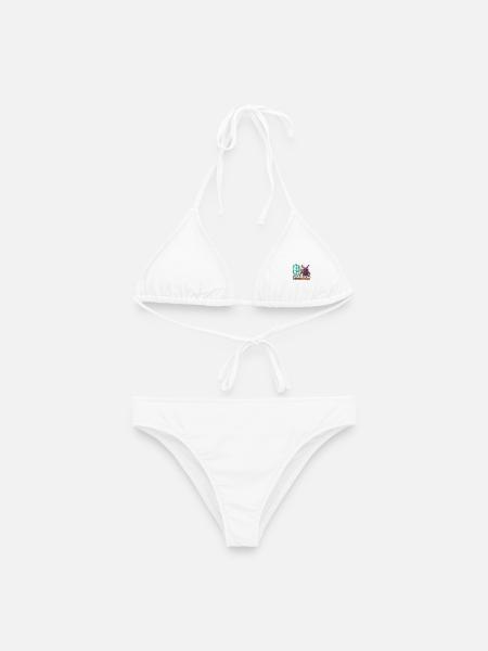 Spreadsheets by Day Bass by Night - Frauen Bikini - Weiß
