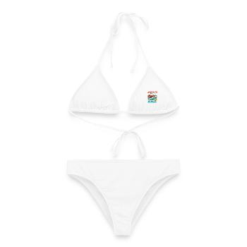 Retro Stratford Upon Avon England Travel - Frauen Bikini - Weiß - Vorne - AI Model Female 172 dark (172cm)