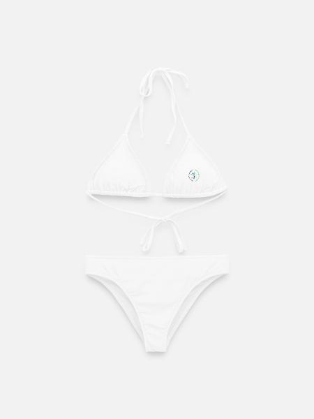 to change the future start in the present - Frauen Bikini - Weiß