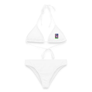 Koala - Bikini femme - blanc - Devant - AI Model Female 172 dark (172cm)