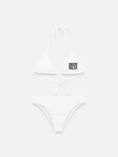 Muay Thai Muay Thai Muay Thai - Frauen Bikini - Weiß