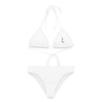 Liste - Frauen Bikini - Weiß - Vorne - AI Model Female 172 dark (172cm)