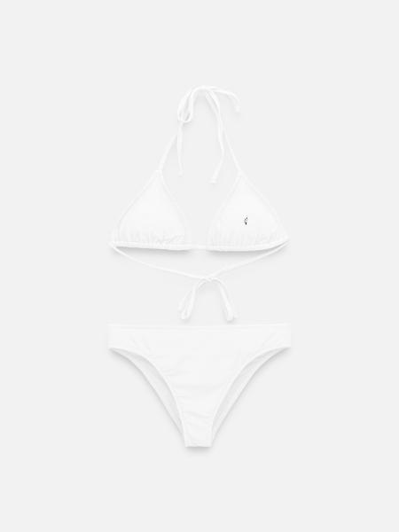 Lavendelstrauß - Frauen Bikini - Weiß